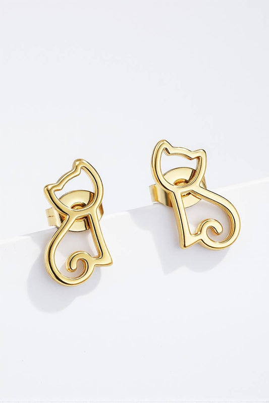 Brincos Stud Gato