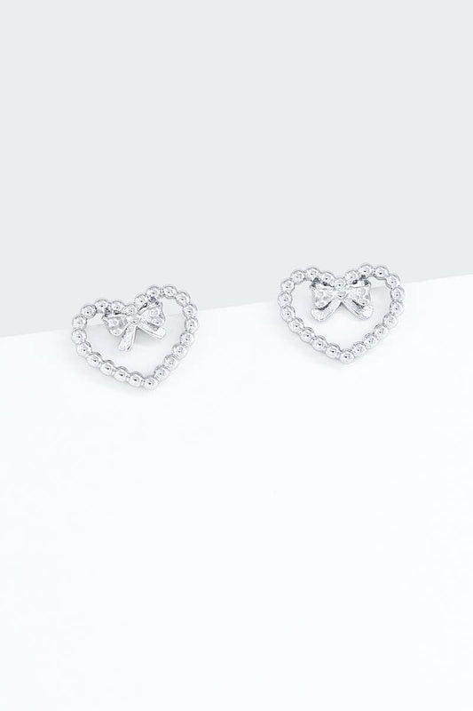 Brincos Laço de Amor