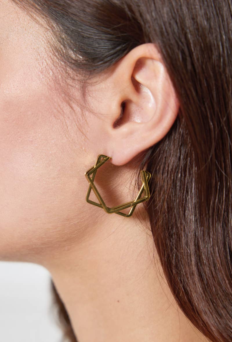 Meia Argola Geométrica