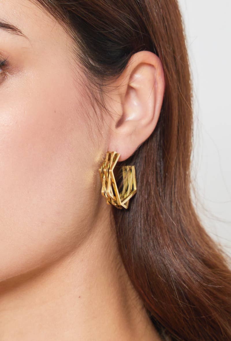 Meia Argola Geométrica